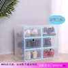 Caja de Zapatos Transparente Engrosada, Caja de Almacenamiento de Plástico, Armario de Almacenamiento a Prueba de Polvo, Zapatero Simple para Hogar y Dormitorio, Venta al por Mayor por Fabricante