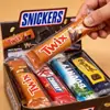 Bestseller transfronterizo: juguete squishy realista con forma de Snickers, caramelo de chocolate, juguete creativo de rebote lento