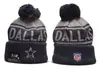 Chapéus de Time de Futebol Novos no Atacado para Outono e Inverno, Gorros Quentes de Tricô para Homens e Mulheres, Chapéus Bordados com Letras