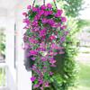 Amazon Enredadera de Flores Artificiales Colgante de Pared Enredadera de Gloria de la Mañana Planta Verde Artificial Falsa Simulación Enredadera de Gloria de la Mañana de Eucalipto de 69 Piezas