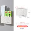 Estante de Refrigerador Estante Lateral de Almacenamiento Caja de Almacenamiento Magnética sin Perforaciones Caja de Especias Caja de Almacenamiento de Tablero Esmaltado para Cocina