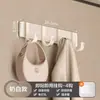 Cabide de parede gancho de parede atrás da porta gancho para pendurar sem furos banheiro múltiplos ganchos forte capacidade de carga gancho para roupas e chapéu em estoque atacado