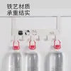 Colgador sin costuras para puerta para uso doméstico, no requiere taladro, estante de almacenamiento para montaje en pared para puerta de dormitorio, perchero creativo multi-gancho para colgar ropa