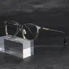 Marco de Placa de Titanio Puro con Patillas de Titanio Puro, Suministros del Fabricante Nuevos Marcos de Gafas Danyang para Hombres y Mujeres, Marcos Retro Trendy Ultraligeros