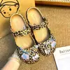 Zapatos de ballet con estampado de lunares estilo Ins, leopardo KT, accesorios para DIY, dijes de zapatos de moda y versátiles, hebillas decorativas para zapatos con agujeros