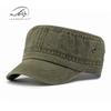 Sombrero para Hombre Verano Delgado Transpirable Gorra de Algodón Lavado Casual Combinable Vintage Gorra Plana Gorra Militar Personalizada para Mujer