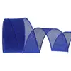 63mm Europeo y Americano clásico color sólido imitación lino cinta de lino rollo de lino corona lazo material correa de jardinería punto 10Y