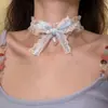 Collar de camelia negra para mujer, gargantilla oscura de lolita, cadena para clavícula, correa para el cuello con especias de sirvienta de abstinencia