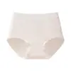 Calcinhas Femininas de Verão Finas de Cintura Alta Plus Size com Entrepernas Estendida, 10A Antibacterianas, Respiráveis, Confortáveis, Tangas que Moldam o Quadril