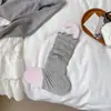 Meias finas de algodão para primavera femininas, estilo ballet, sem pé, meias rendadas empilhadas da moda, aquecedores de perna versáteis com proteção solar
