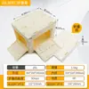 Caja de almacenamiento para camping al aire libre con puerta lateral, caja de camping plegable, caja de almacenamiento para maletero de coche, caja de almacenamiento de plástico