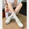 Sapatos Casuais de Verão Vazados Estilo Ballet Retrô com Elevação Interna de Altura, Mary Jane 2026 Novos Sapatos de Treinamento Alemães 6cm Novo Modelo