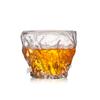 Taza de Vidrio Transparente Martillado Resistente al Calor de Alto Borosilicato, Taza de Cata de Té, Taza de Té Pequeña, Taza de Té Kung Fu, Juego de Té, Vidrio Resistente al Calor