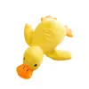 Juguetes para Perros y Gatos, Patito Amarillo de Peluche, Compañero para Dormir, Resistente a la Mordida, Que Hace Sonido, Alivia el Aburrimiento, Juguete Interactivo, Suministros para Mascotas
