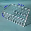 Cesta de malla de hierro, caja de almacenamiento, cesta extraíble para armario, cesta de almacenamiento de frutas y verduras, cesta para armario, caja de almacenamiento de ropa, expandible