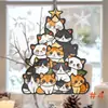 Adorno Atrapasol para Árbol de Navidad de Gato Nuevo Producto Transfronterizo Decoración de Árbol de Navidad de Gato