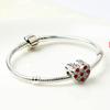 Color amor aleación diamante completo cuentas sueltas DIY Joker mano accesorios con cuentas al por mayor