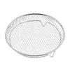 Acessórios para Air Fryer de Aço Inoxidável 304, Grade de Malha Multicamada Espessada, Rack de Armazenamento Destacável, Cesta de Fritura de Aço Inoxidável Transfronteiriça