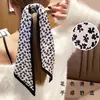 Lenço de Seda para Mulheres, Amarrar na Bolsa, Faixa de Cabelo, Fita de Seda Artificial, Acessórios de Cabelo para Atacado, Fita, Laço, Lenço Pequeno, Tira Estreita e Longa