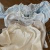 Pijama de algodón Mori transpirable ligero de manga corta para verano, dulce hermana, algodón hipoalergénico, bata de noche floral para casa, venta al por mayor