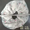 Goma para el pelo de encaje floral con diseño multicapa, banda elástica voluminizadora para coleta, accesorio para moño