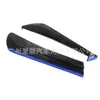 Pala modificada para coche 35cm fibra de carbono brillante placa protectora de esquina modificada para coche placa protectora de faldón pequeño faldón lateral