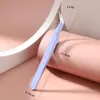 Pinzas para Pestañas de 125mm Pinzas de Acero Inoxidable Punta Curva Hechas a Mano Herramientas para Uñas DIY Pinza para Pestañas Postizas Pinzas de Injerto