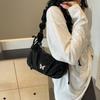 Bolso Cruzado Personalizado Nicho Verano 2025 Nuevo Moda de Alta Gama Versátil Plegado Cadena Bolso de Hombro Axila