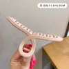 2025 Novo Presilha Tubarão de Pelúcia de Alta Qualidade Presilha para Grande Volume de Cabelo Headwear Elegante para Cabelo Fofo Venda por Atacado