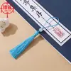 Fleco de Borla de Poliéster de 7 cm al por Mayor Estilo Chino Marcapáginas Accesorios de Borla para Ropa Colgantes Decorativos Accesorios Adornos con Cuentas