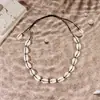 Pulseras Trenzadas de Conchas Estilo Océano Más Vendidas en Europa y América, Collares Serie Playa Estilo Hawaiano, Conjuntos de Pulsera y Collar