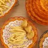 Bandeja para Semillas de Melón, Plato para Snacks de Bar, Plato de Frutas, Cesta de Snacks Fritos para KTV, Cesta de Mimbre para Papas Fritas, Bandeja de Exhibición para Brochetas Fritas