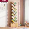 Prateleira pequena em forma de árvore estante de chão armário de quarto rack de armazenamento de sala de estar casa multi-camadas criativa estreita estante