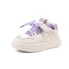 Zapatillas Blancas para Niños Suela Gruesa Niños Medianos y Grandes Zapatos Casuales Estudiantiles 2025 Principios de Otoño Zapatos Blancos para Niñas de Rendimiento
