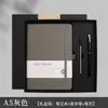 Cuaderno Personalizado A5 Negocios Engrosado Oficina Correa Diario A6 Portátil Bolsillo con Solapa Pantalones Cuero Bloc de Notas