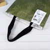 Bolsa de Papel Dupont Retro con Diseño de Logo Imprimible, Bolsa Tote de Papel Kraft Lavable para Compras, Bolsa de Hombro Único de Papel Dupont