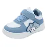 Zapatillas para Niña Estilo Nuevo Otoño e Invierno 2025 Zapatos Blancos para Niños Zapatos Deportivos Transpirables de Suela Suave Zapatos para Bebé y Niño Pequeño