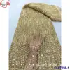 Vestido de Novia Retro Francés Bordado con Lentejuelas Completas y Flores Grandes, Vestido de Encaje, Vestido de Malla Bordada al por Mayor