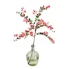 Flor Artificial Qilixiang Flor Falsa Decoración Sala de Estar Mesa de Comedor Decoración con Flores de Lujo Ligero de Gama Alta Decoración de Mueble de TV Decoración Floral