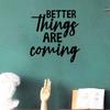 Pegatinas de pared con frases en inglés coloridas dormitorio sala de estar hogar pared pintura autoadhesiva generación transfronteriza AliExpress