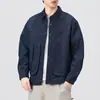 Ropa para Hombre Fengshe / Nueva Chaqueta de Retazos Holgada Casual Estilo Americano Retro Japonés para Primavera y Otoño