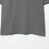 Camiseta Lavada con Estampado de Cuello Redondo Elegante para Mujer, Moda Nueva 2026, Estilo Europeo y Americano Transfronterizo 0085069