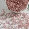 450g Accesorios para Joyería Hecha a Mano DIY Tubos Chapados en Plata de 2 mm Cuentas de Vidrio Bordado a Mano Accesorios para Ropa Al por Mayor