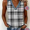 Chaleco Estampado de Cuadros sin Mangas con Cuello en V TEMU Ropa de Verano para Mujer Transfronteriza Europea y Americana Amazon