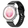 Adecuado para correa de silicona de ajuste a presión Huawei GT7, correa de reloj de silicona para mujer de 41 mm con patrón de grano largo, estilo original