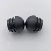 28*2mmPE preto plug de ponta de tubo redondo esférico ponta de guerra plug hemisférico tampão entupido saída de fábrica
