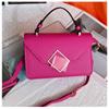 Bolsa Outono Feminino 2024 Bolsa Feminina Alta Textura Bolsa Crossbody Popular Quente Portátil Leve Casual All-match Axils