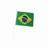 Bandera de mano de Brasil 14 * 21CM No. 8 banderitas Amazon AliExpress suministro transfronterizo