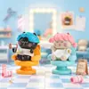 Diário Fofo em Formato de Gato Caixa Surpresa Artesanato em Resina Brinquedo da Moda Figura de Decoração de Mesa Colecionável Presente de Aniversário