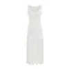 Estilo Puro Deseo Chica Atractiva Ajustado Transparente en Capas Vestido de Malla para Mujer 2026 Verano Nuevo Adelgazante Moda Dos Piezas Vestido Largo